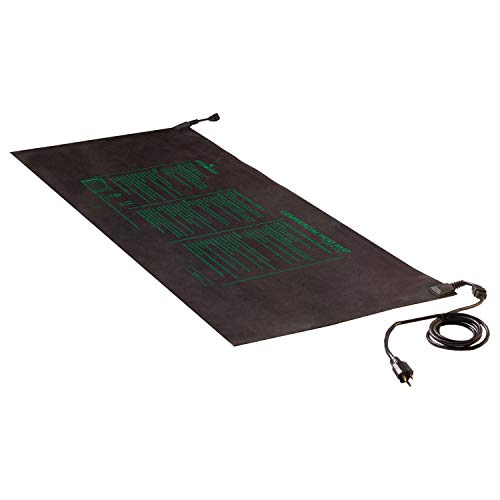 Hydrofarm MTMDU Heat Mat, 60x21, Black - size: 60x21" Commercial
