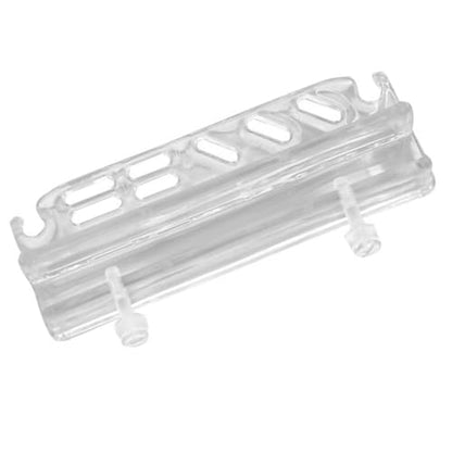 Aquarium Tool Organizer Rack Acrylic Fish Tank Storage for Cleaning Scissors Tweezers Easy Installation Design for Fish Tank Accessories