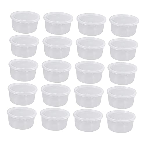 FOMIYES 20pcs Reptile Breeding Boxes Gecko Containers for Pets Lightweight Feeding Box for Quarantine Habitat Easy to Clean and DIY
