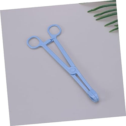 WOONEKY 1pc Plastic Pet Cleaning Grabber Clamp for Reptiles Lizards Birds Material Easy to Use Scissors Design for Safe Waste Removal and