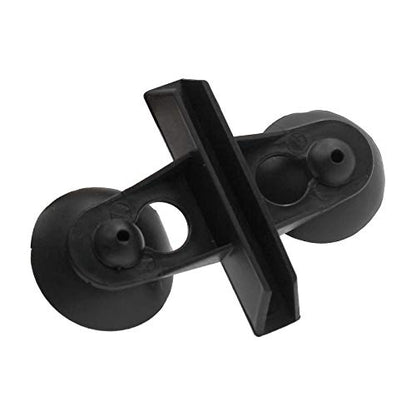20Pcs Aquarium Divider Suction Cup Holders, Black Plastic | Fits 5mm Glass, Odorless Plastic And Rubber, Safe For Fish, Separates Tank Into Breeding Or Isolation Areas