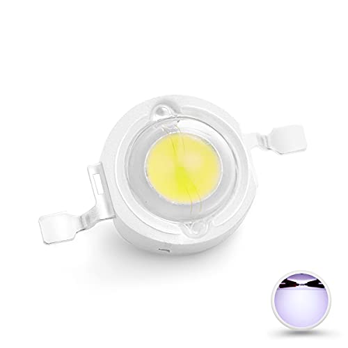 CHANZON 10 pcs High Power Led Chip 3W Cool White 10000k - 15000K | (600mA- 700mA / DC 3V - 3.4V / 3 Watt) Super Bright Intensity SMD COB Light Emitter Components Diode Bulb Bead DIY Lighting - color: D) Cool-white (10000k)