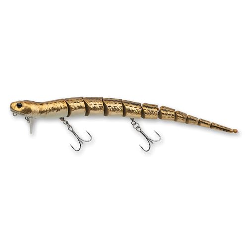 Savage Gear 3D Wake Snake Fishing Hard Bait - color: Brown Chrome, size: 12 in - 2 oz