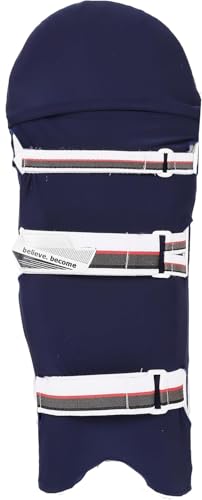 KNK Cricket Batting Pad Covers, Universal Youth and Adult Fit, Pair - color: Navy Blue