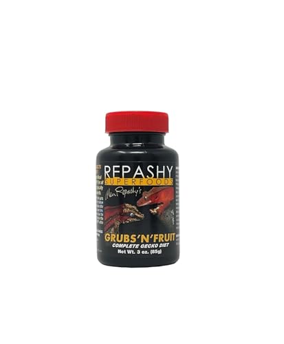 Repashy Grubs 'N' Fruit Crested Gecko Diet (3 Oz Jar)
