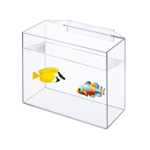 IOAOI Drip Acclimation Container for Fish & Corals – Hanging Acclimation Box for Saltwater & Freshwater Aquariums, Large - size: Large