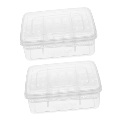 POPETPOP 2pcs Reptile Egg Incubator Reptile Breeding Box Thermometer Reusable and Easy Clean for Chicken Eggs