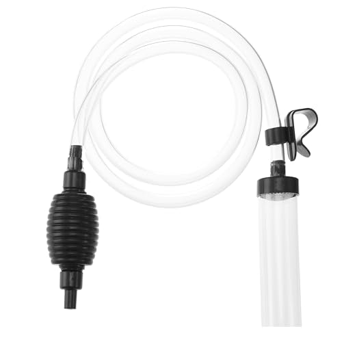 5ft-S Aquarium Siphon Vaccum Cleaner Fish Tank Water Changer for Cleaning Gravel & Sand - size: 5ft-S