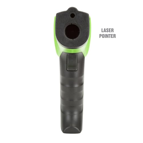 OEMTOOLS 25245 Infrared Thermometer, No-Contact Thermometer for Hot, Hazardous, and Hard-to-Reach Objects, Laser Pointer for Accurate Temperature Measurement