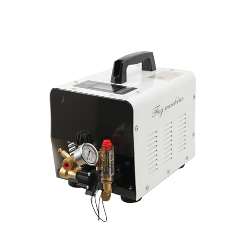 860PSI High Pressure Mist Cooling System Pump with 20pcs Nozzles, 180W Mister System for Outside Patio, Patio Misting Mister System Kit Greenhouse Misting System