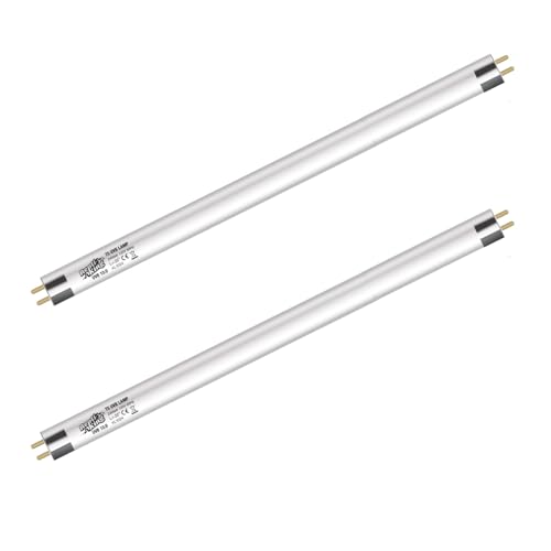 T5 UVB Reptile Light Bulb – 2-Pack 24W High-Output 10.0 UVB Bulbs for Bearded Dragons, Turtles & Lizards – Liner UVA/UVB Lighting for Basking & Vitamin D3 Synthesis - size: UVB10.0 24W T5 Bulb ONLY
