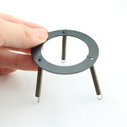2PCS Reptile Habitat Lighting Dome Mount Spring Clips for Terrarium Glass Tank Mesh Screen and Heating Lamp Shade Dome