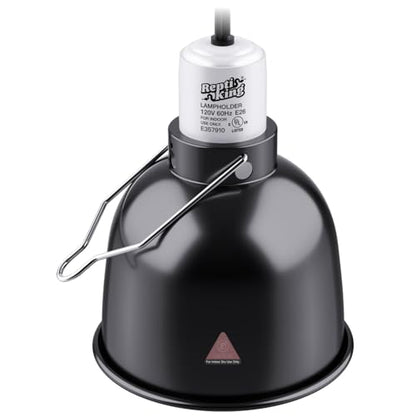 Reptile Light Fixture, 5.5'' Deep Dome for Reptile Light/Heat Lamp/UVB Light, 1-Pack 5.5 Inch Deep UVB Bulb Holder - size: 5.5'' Deep Dome