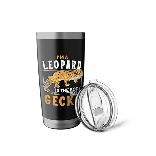 Leopard Gecko Food Starter Kit Habitat Pet Leopard Gecko Stainless Steel Insulated Tumbler
