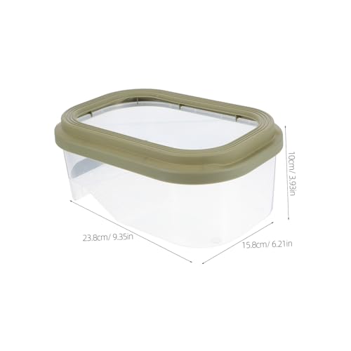 BESPORTBLE Luxury Turtle Tank Floating Dock Pet Reptile Habitat for Long-Term Use - color: Green