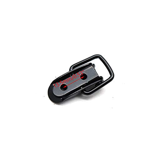 Toggle Latch Mini Size Toolbox Box Spring Loaded Latch Black - 10pcs - size: Spring Loaded