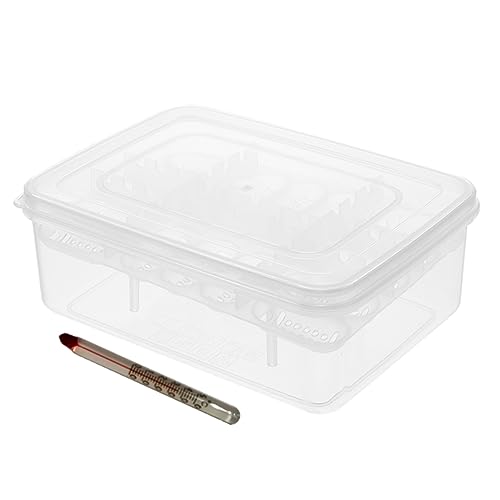 Professional Reptile Incubation Box Eggs Capacity Plastic Lightweight Design