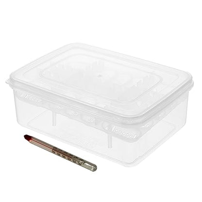 Professional Reptile Incubation Box Eggs Capacity Plastic Lightweight Design