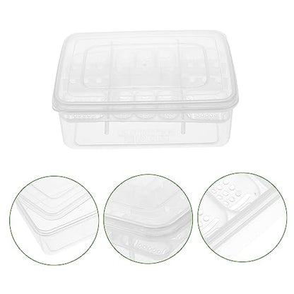 Happyyami 2pcs Reptile Egg Incubator Case Hygrometer for Quail Eggs and Crested Gecko Supply