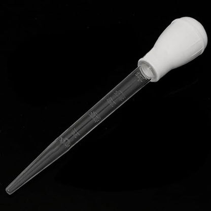 WEAVERBIRD White Manual Fish Tank Water Changer Aquarium Dropper, 30ml Aquarium Clean Pipette Dropper, Fish Tank Cleaning Waste Remover, 11-inch Aquarium Gravel Cleaning Straw - color: White