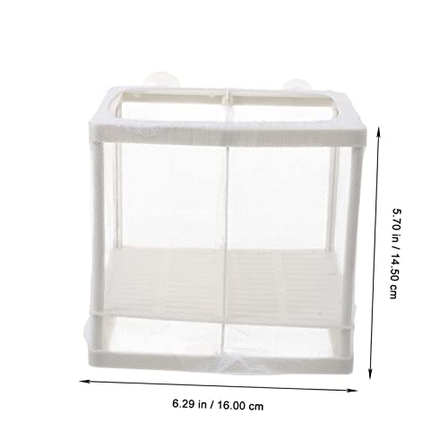 Generic Aquarium Fish Breeder Box 2Pcs Fish Tank Isolation Net Shrimp Breeding Box Reptile Box