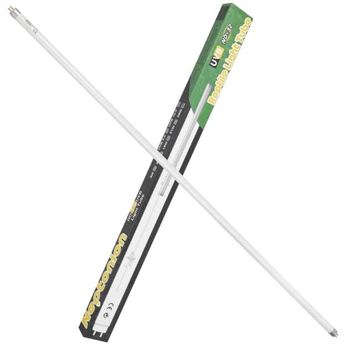 T5 HO UVB 10.0 Reptile Replacement Tube, 39W 34 in Linear Fluorescent Lamp, for Tropical Reptiles - color: 10.0 Desert, size: 39W-34 Inch