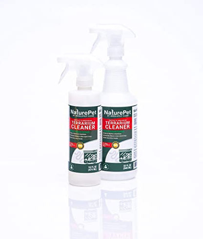 NaturePet Reptile & Amphibian Terrarium Cleaner (16oz Spray Bottle)