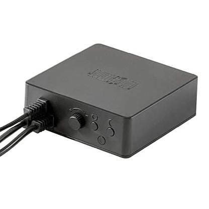 Exo Terra Thermostat for Reptile Terrariums | With Day and Night Timer and Dual Receptacles