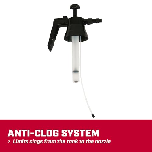 Chapin 68oz Pump Sprayer, Anti-Clog for Easy Application | Thumb-trigger lock and ergonomic grip; reduces hand fatigue during lawn, garden and household spraying tasks - size: 68 ounces