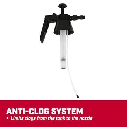 Chapin 68oz Pump Sprayer, Anti-Clog for Easy Application | Thumb-trigger lock and ergonomic grip; reduces hand fatigue during lawn, garden and household spraying tasks - size: 68 ounces