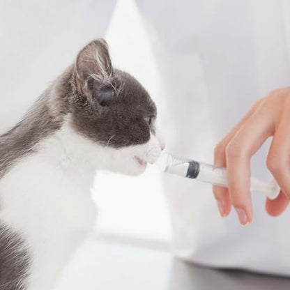 Suxgumoe Pet Feeding Bottle Set, Feeding Silicone Nipple with Bottle and Syringes, Reusable Pet Nursing Kits Feeding Tools for Rabbits, Small Animals (1 Bottle+3 Nipples+2 Syringes + 1 Cup+ 1 Spoon) - color: 1 Bottle+3 Nipples+2 Syringes + 1 cup+ 1 spoon