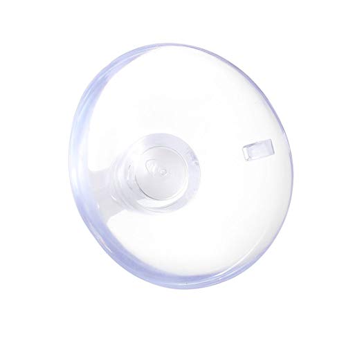 uxcell Aquarium Suction Cup Clips Airline Tube Holders Clamps for Fish Tank Clear 10mm 6Pcs - size: 10mm