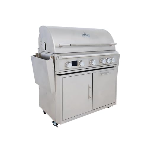 Blaze LTE PRO 40-in 5-Burner Propane Grill w/Digital Temperature Screen & Rotisserie