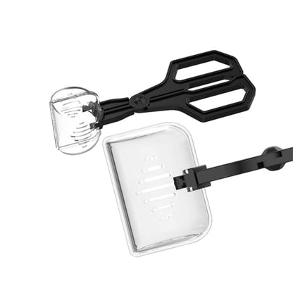 Reptiles Feeding Tongs,Clear Reptiles Feeding Tongs Gentle Creature Catcher Tool with Ergonomic Grip for Safe Handling Easy