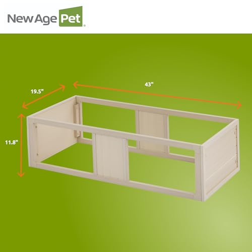 New Age Pet ECOFLEX Large Maple Mojave Stacker for Reptile Habitats | 10 Year Limited Manufacturer's Warranty | Stackable Design, Accommodates Lighting Set-Up - color: Tan, size: Large