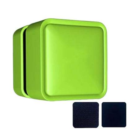 Aquarium Magnet Glass Cleaner Small Brush Scrubber Remover | Fish Tank Cleaning Tools for Home Kitchen Living Room Saltwater Algae Turtle Reptile Terrarium Water Wall Betta Fish Tank - color: Green