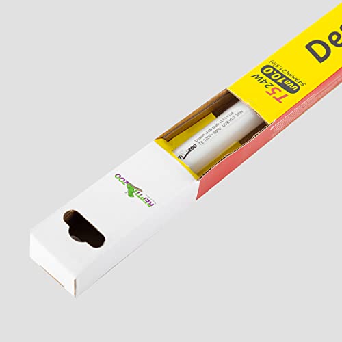 REPTI ZOO 22" T5 HO 10.0 UVB Bulb Desert Reptile UVB Lamps 24W - size: 24 Watts