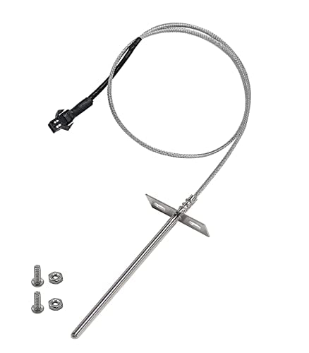 Replacement RTD Temperature Probe Sensor, Compatible with Pit Boss Pellet Grill PB1000XL-025-R00 V2 - size: RTD Sensor Probe