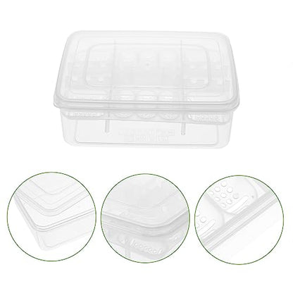 Happyyami Compartment Tray Hatching Box for Snakes Lizards and Other Reptiles Thermometer Lightweight and Portable Incubation