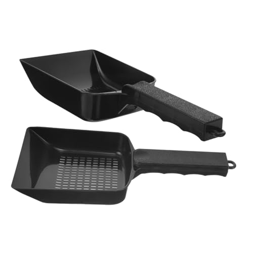 GALPADA 2pcs Aquarium Gravel Scoop for Fish Tank Sand Cleaning Versatile Sand Removal Tool for and Reptile Habitat Lightweight and User-Friendly Design