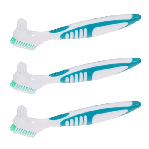 VICASKY 3pcs Turtle Cleaning Brush Set for Aquatic and Land Tortoises, Sturdy Bristle Shell Mud Remover Brushes, Reusable Turtle Shell Scrubbing Tool for Reptile Care and Tank Maintenance