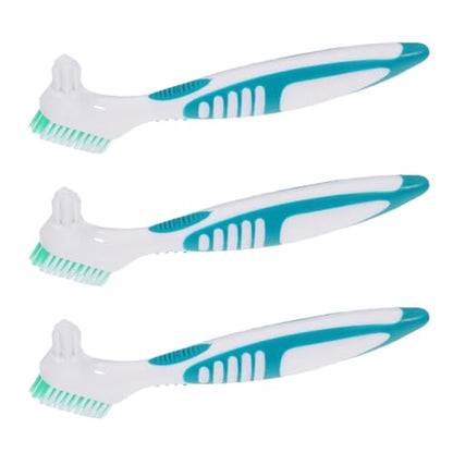 VICASKY 3pcs Turtle Cleaning Brush Set for Aquatic and Land Tortoises, Sturdy Bristle Shell Mud Remover Brushes, Reusable Turtle Shell Scrubbing Tool for Reptile Care and Tank Maintenance