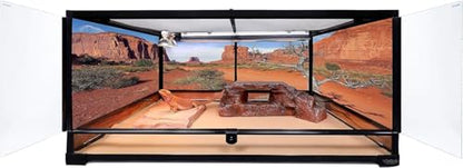 Carolina Custom Cages, 36Lx24Wx18H Large Deep Terrarium; Easy Assembly - size: 36Lx24Wx18H