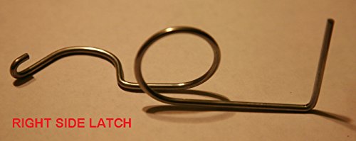 10 Pack Stainless Steel Wire Door Cage Latches Right by RNL RabbitNippLes