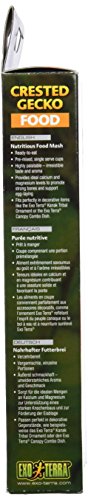 Exo Terra Crested Gecko Food – Ready-to-Eat, Nutritious Gecko Diet with Real Fruits & Protein, Supports Bone Strength & Egg-Laying, Single-Serve Cups for Freshness, Ideal for Fruit-Eating Geckos,8 PK | Nutritious Gecko Diet with Real Fruits & Protein, Sup
