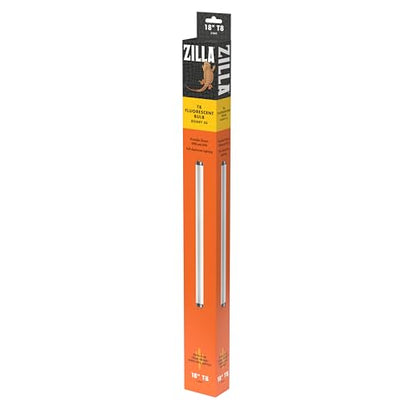 Zilla Reptile Pet Habitat Lighting UVB Fluorescent Desert T8 Light Bulb, 15 Watt | Pet, Fluorescent - size: 18" - 15 Watt, style: Desert
