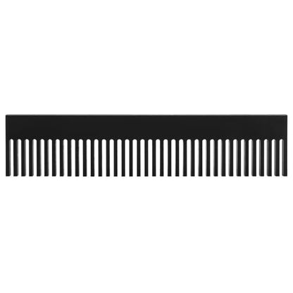 9 Inch Black Acrylic Weir Comb Fish Tank Divider with High Transparency Overflow Filter Guard for Aquarium