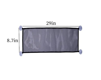 Bearded Dragon Lizard Hammock - Breathable Mesh Lounger Ladder Bearded Dragon, Reptile Hammock Accessories for Bearded Dragons Geckos Lizards (Black) - color: Black