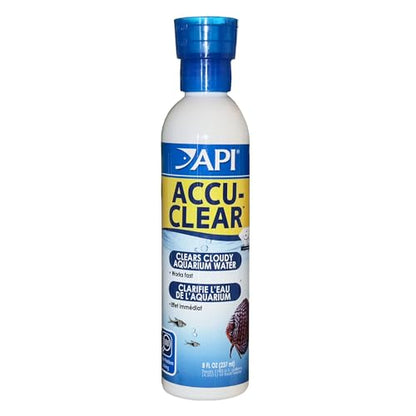 API ACCU-CLEAR Freshwater Aquarium Water Clarifier 8-Ounce Bottle - size: 8-Ounce