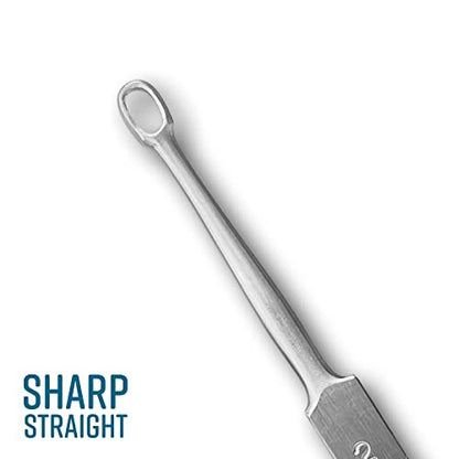 Hartman Alligator Forceps 3.5" - High Quality, Long Lasting, Professional ENT Tools, 5 Piece Set, Ear Loop Design